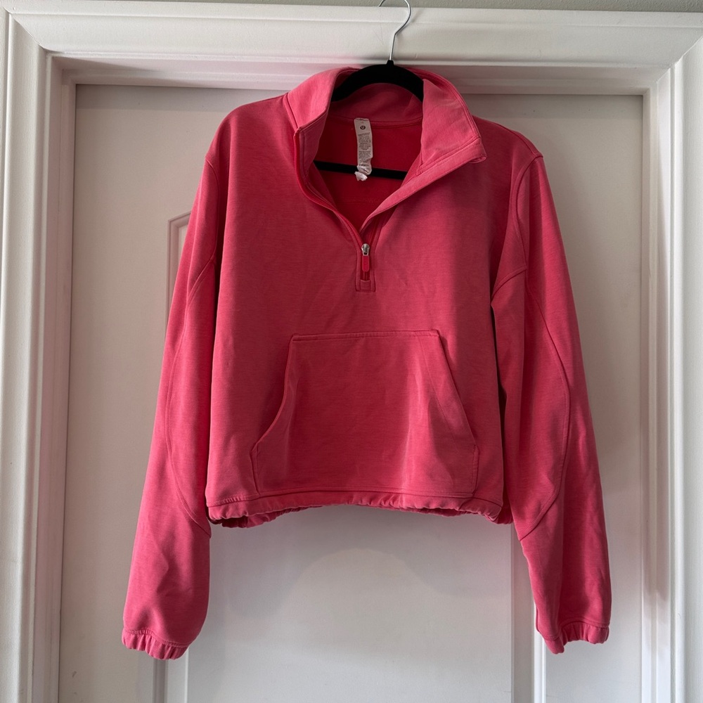 lululemon athletica Pink Half-Zip Pullover Sweater - Picture 2 of 6